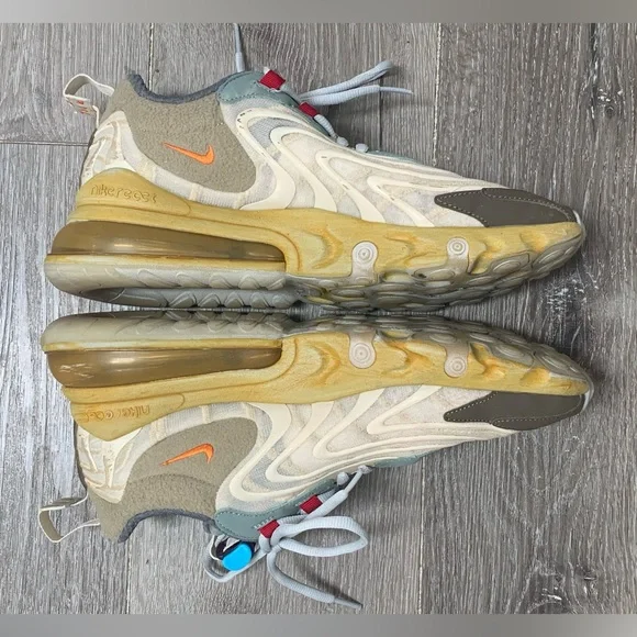 Travis Scott x Nike Air Max 270 React Cactus Trails CT2864-200 - Picture 3 of 7